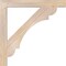 Ekena Millwork Olympic Block Smooth Bracket, Douglas Fir, 3 1/2"W x 34"D x 34"H BKT04X34X34OLY05SDF - alternate 4